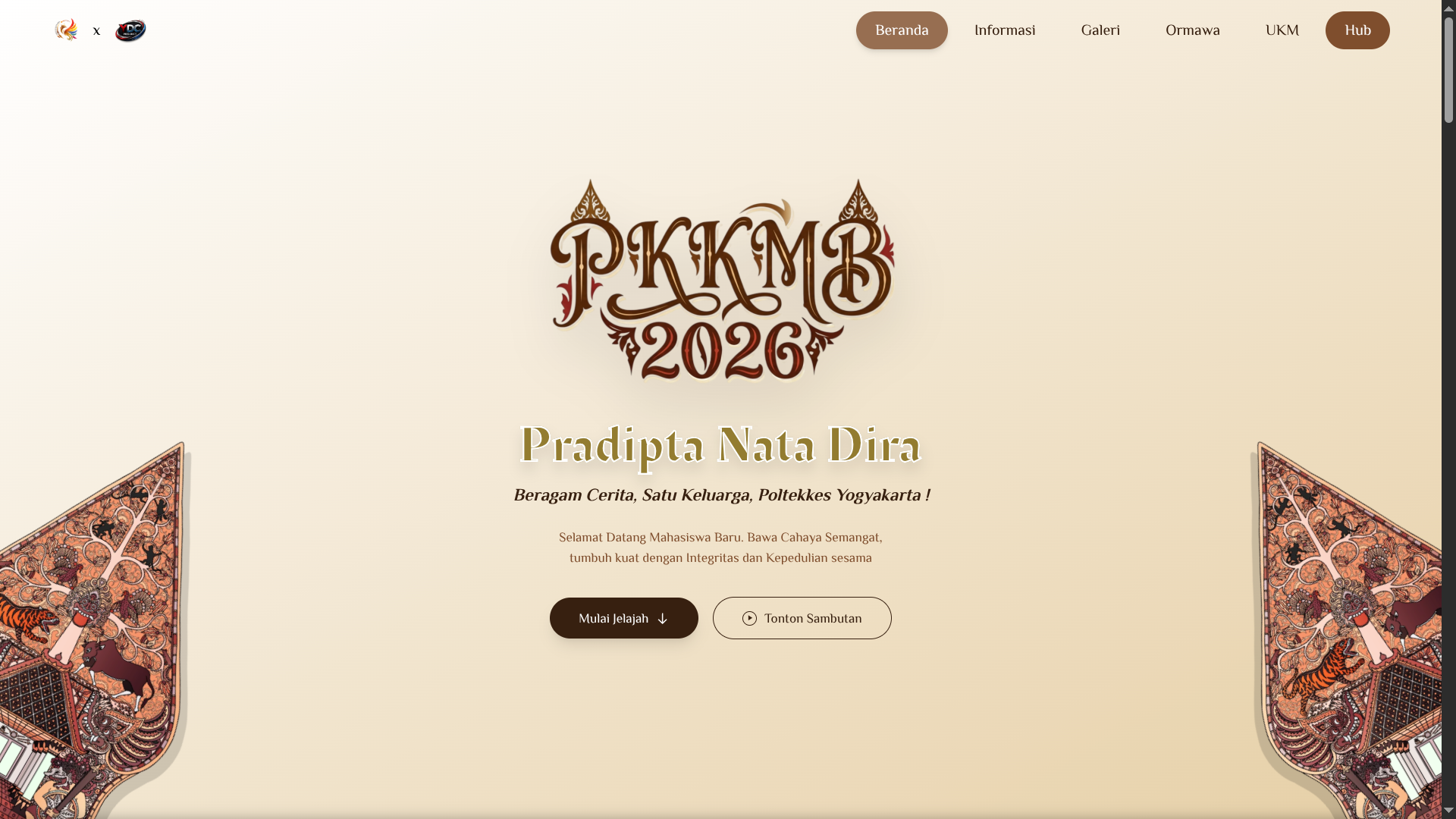 Website PKKMB Poltekkes